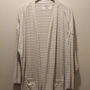 The Sweatshirt Project by French Laundry Open Fron Cardigan - Sz 3X